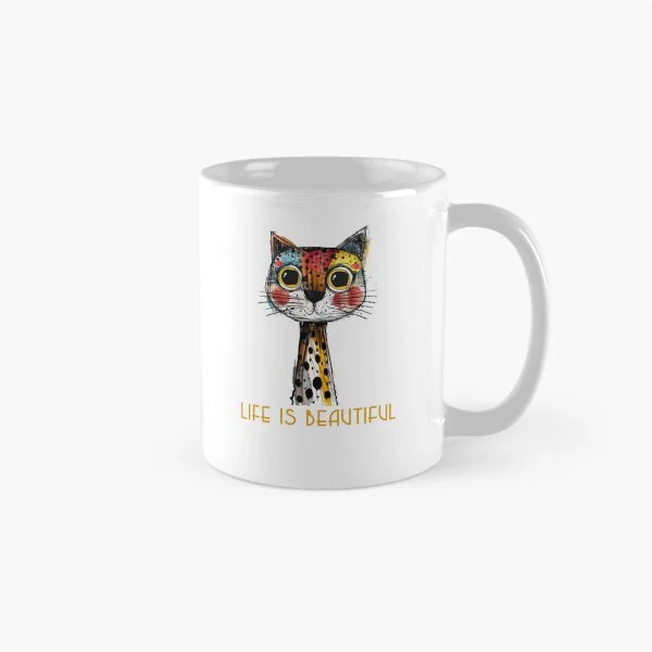 Life is Beautiful · Katze · Tasse