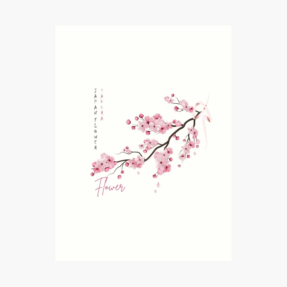 Japan · Sakura · Kunstdruck
