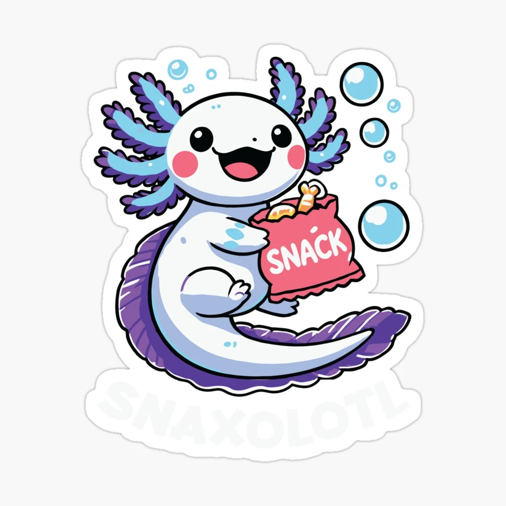Snaxolotl · Sticker