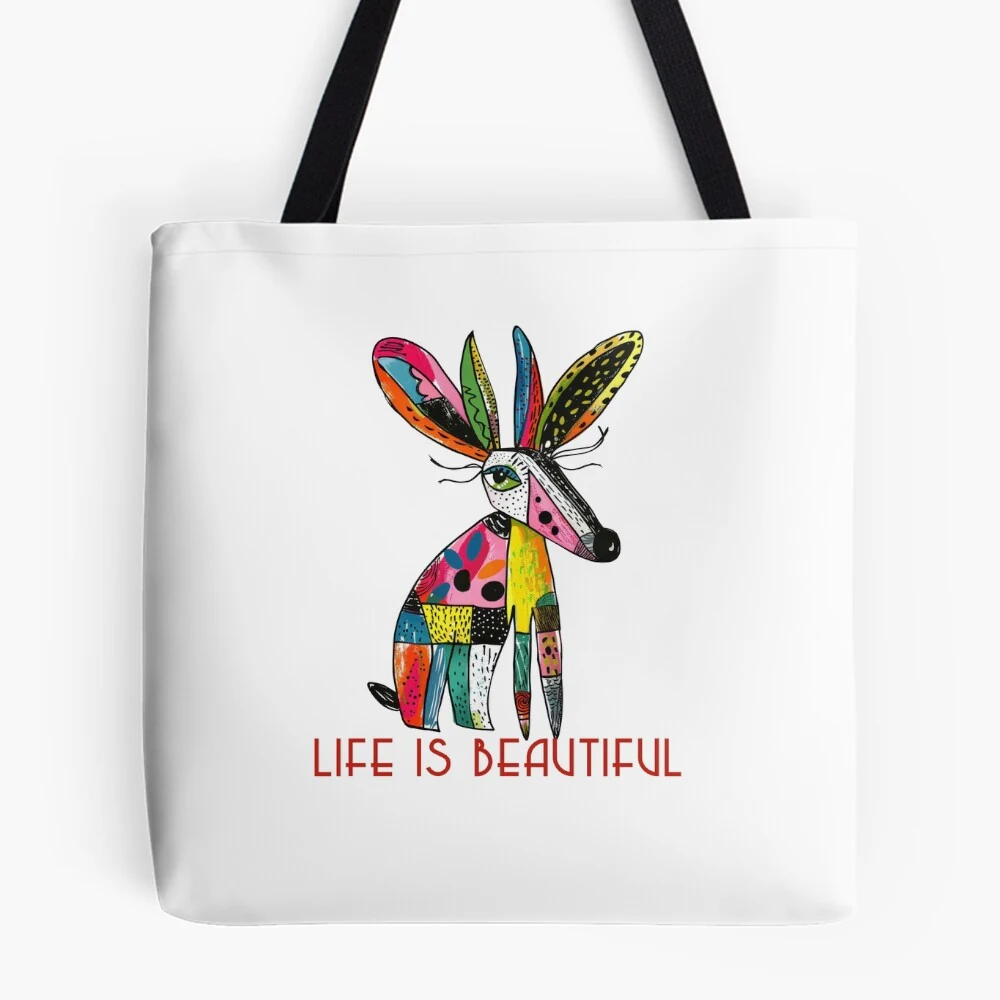 Life is Beautiful · Ameisenbär · Stofftasche